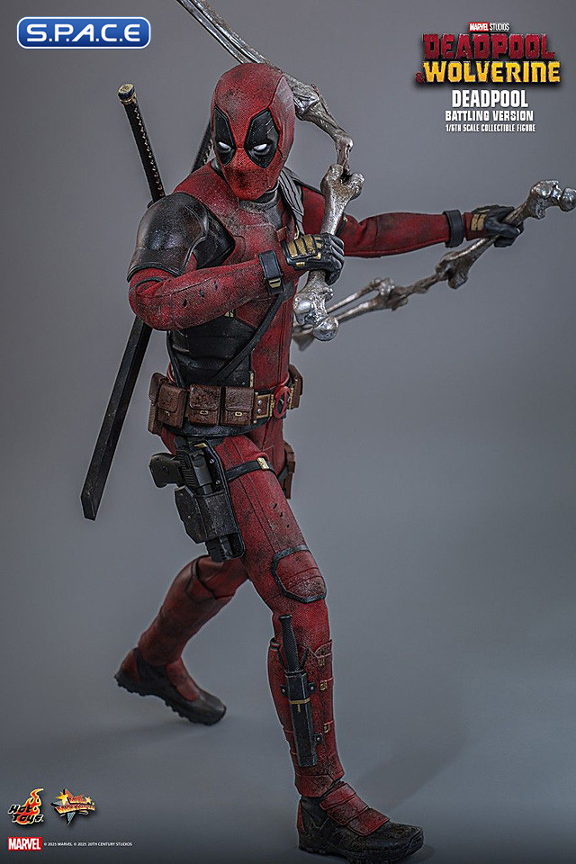 1/6 Scale Deadpool Battling Version Movie Masterpiece MMS782 (Deadpool & Wolverine)