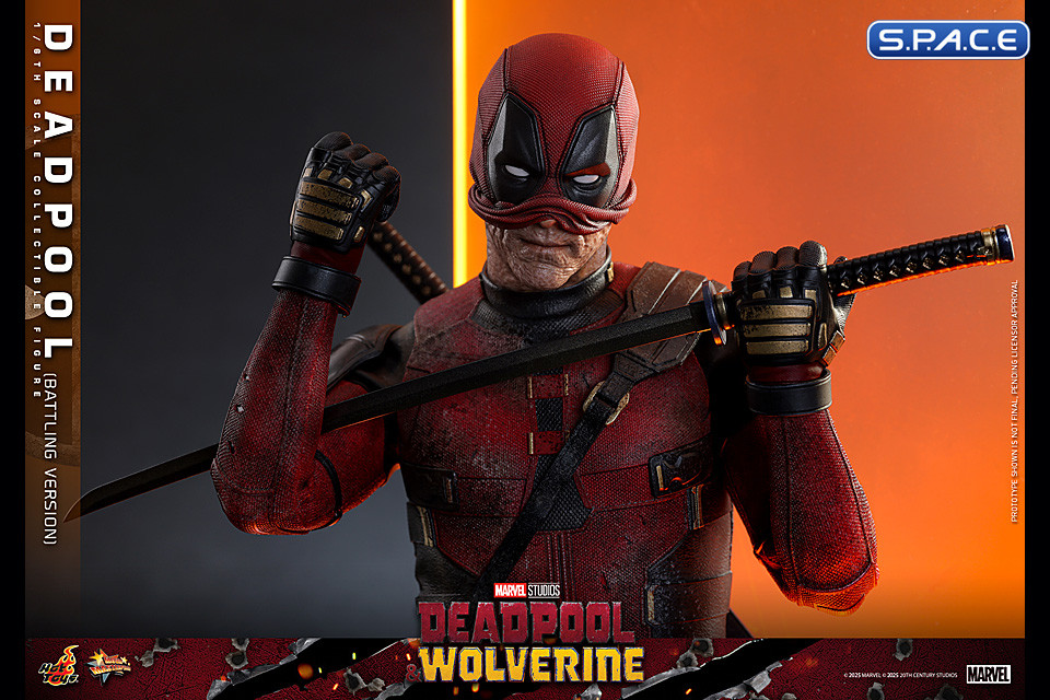 1/6 Scale Deadpool Battling Version Movie Masterpiece MMS782 (Deadpool & Wolverine)
