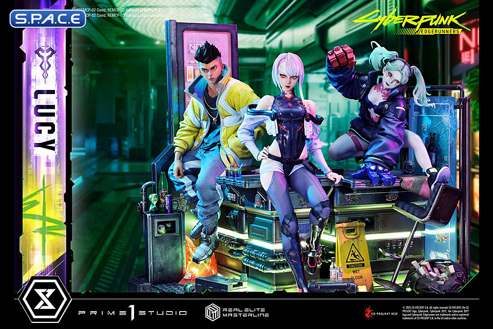 1/4 Scale Lucy Real Elite Masterline Statue (Cyberpunk: Edgerunners)