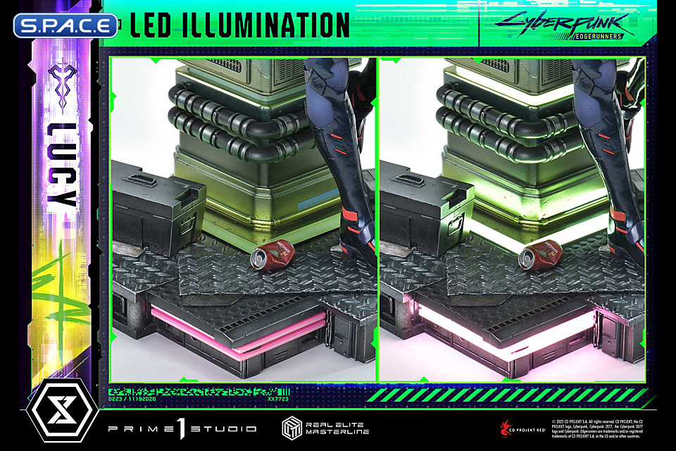 1/4 Scale Lucy Real Elite Masterline Statue (Cyberpunk: Edgerunners)
