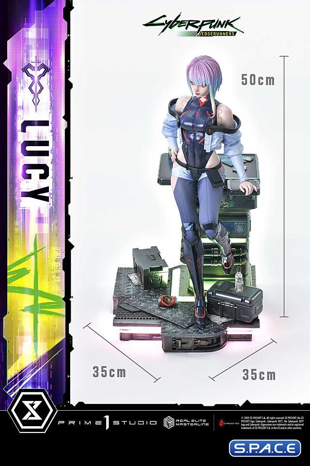 1/4 Scale Lucy Real Elite Masterline Statue (Cyberpunk: Edgerunners)