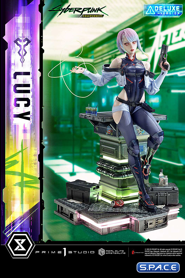 1/4 Scale Lucy Deluxe Real Elite Masterline Statue - Bonus Version (Cyberpunk: Edgerunners)