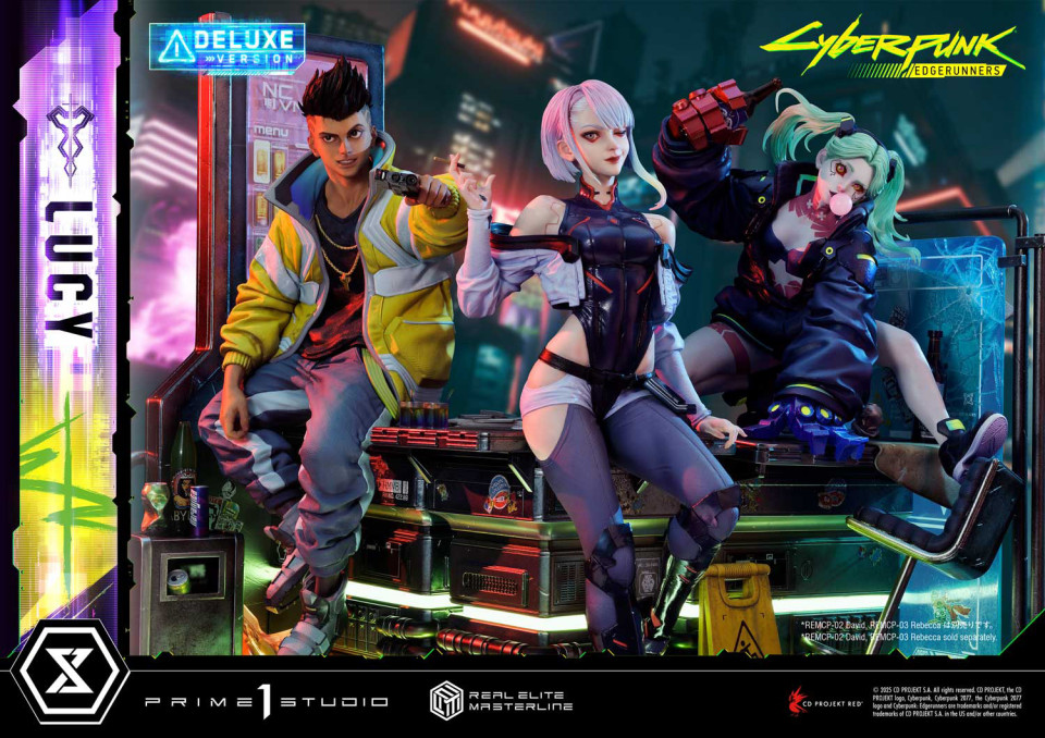 1/4 Scale Lucy Deluxe Real Elite Masterline Statue - Bonus Version (Cyberpunk: Edgerunners)
