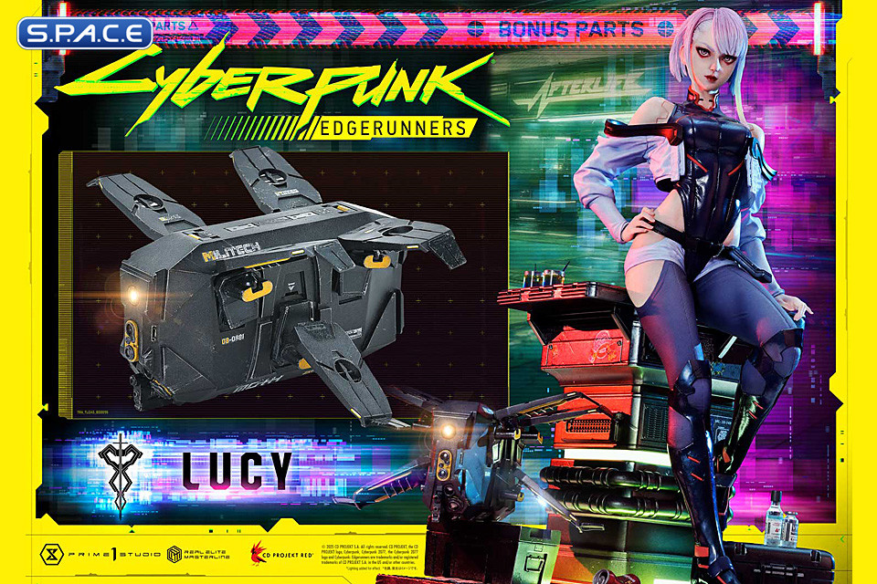 1/4 Scale Lucy Deluxe Real Elite Masterline Statue - Bonus Version (Cyberpunk: Edgerunners)
