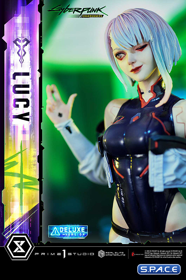 1/4 Scale Lucy Deluxe Real Elite Masterline Statue - Bonus Version (Cyberpunk: Edgerunners)