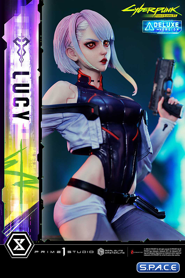 1/4 Scale Lucy Deluxe Real Elite Masterline Statue - Bonus Version (Cyberpunk: Edgerunners)