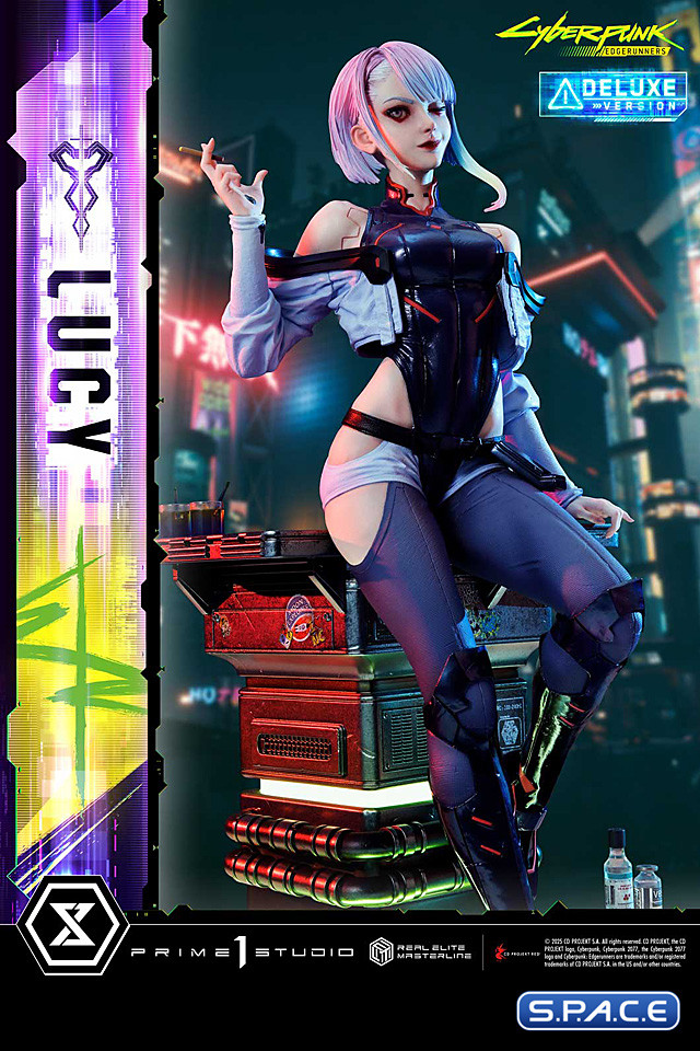 1/4 Scale Lucy Deluxe Real Elite Masterline Statue - Bonus Version (Cyberpunk: Edgerunners)
