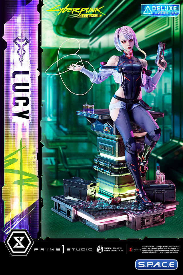 1/4 Scale Lucy Deluxe Real Elite Masterline Statue - Bonus Version (Cyberpunk: Edgerunners)