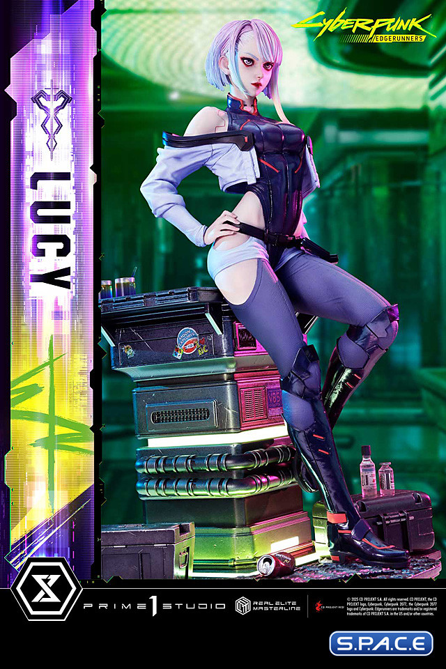 1/4 Scale Lucy Deluxe Real Elite Masterline Statue - Bonus Version (Cyberpunk: Edgerunners)