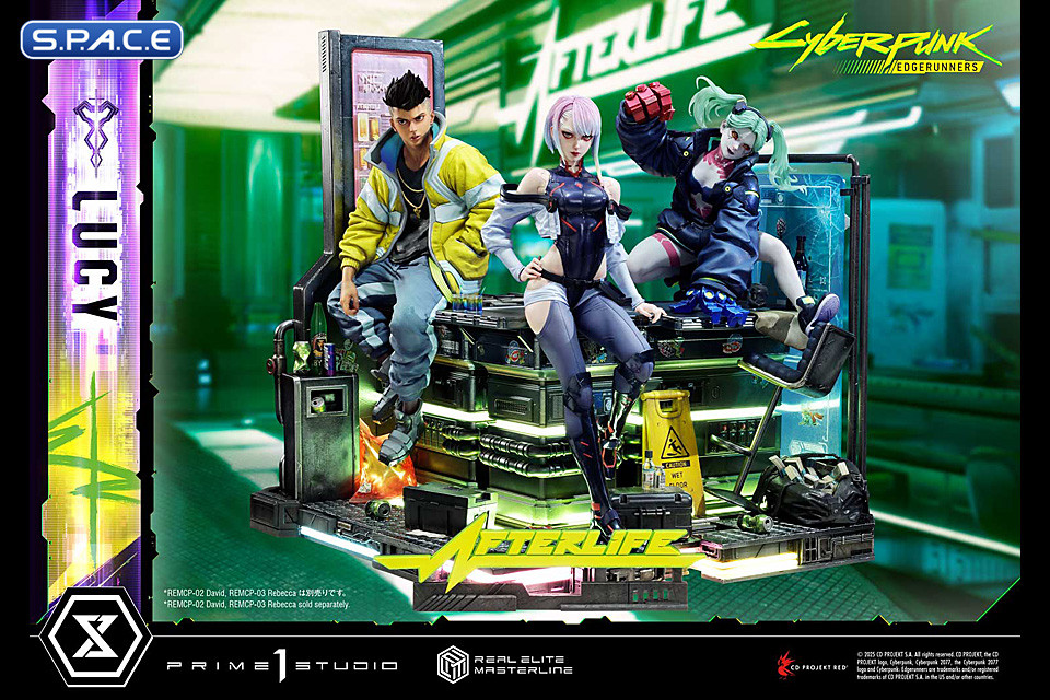 1/4 Scale Lucy Deluxe Real Elite Masterline Statue - Bonus Version (Cyberpunk: Edgerunners)