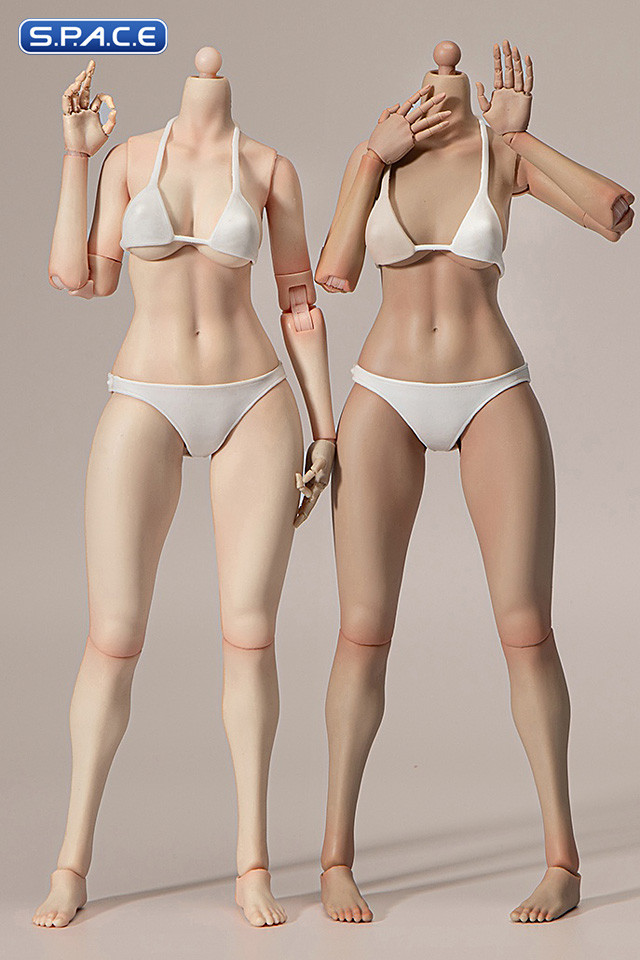 1/6 Scale female Body EC3027-T - medium Bust Version (tan)