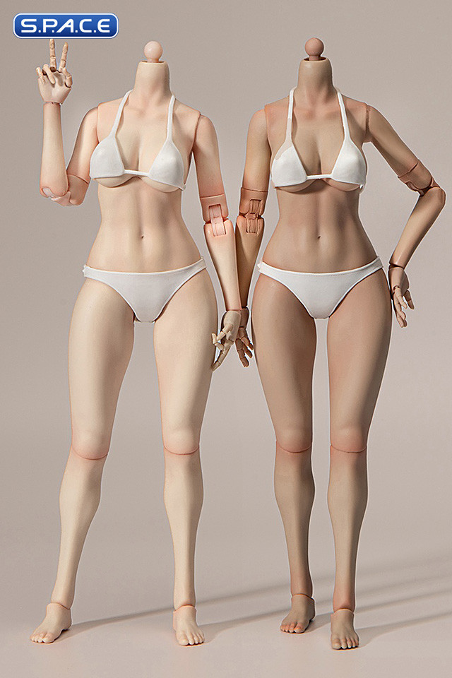 1/6 Scale female Body EC3027-T - medium Bust Version (tan)