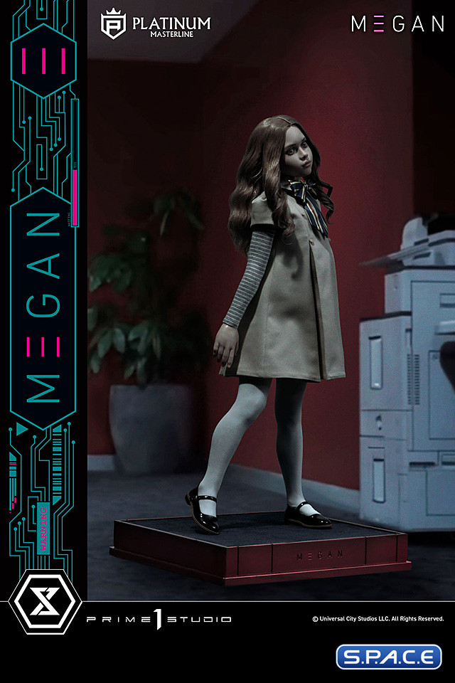 1/3 Scale M3GAN Platinum Masterline Statue - Bonus Version (M3GAN)