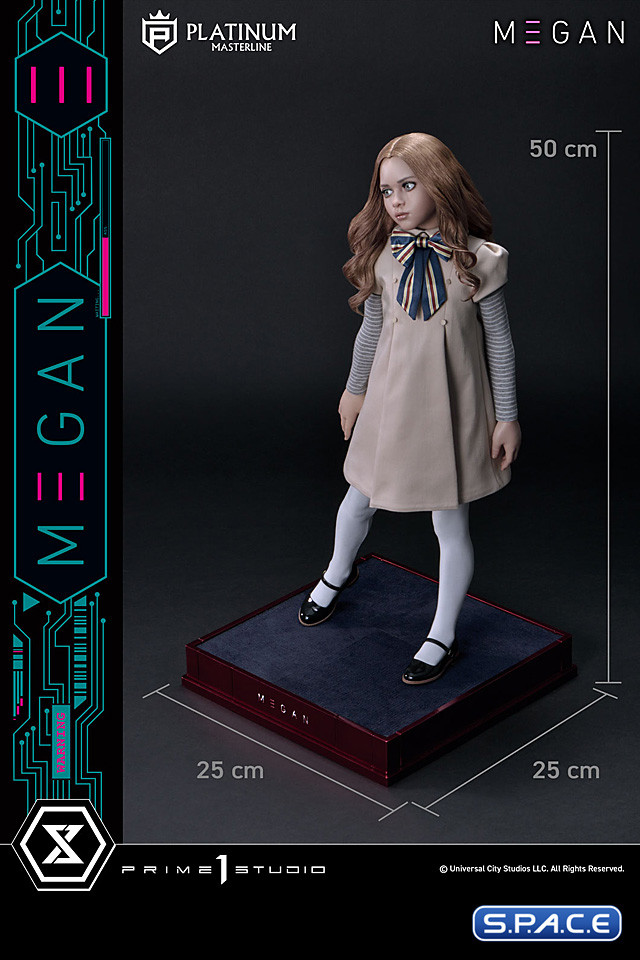 1/3 Scale M3GAN Platinum Masterline Statue - Bonus Version (M3GAN)