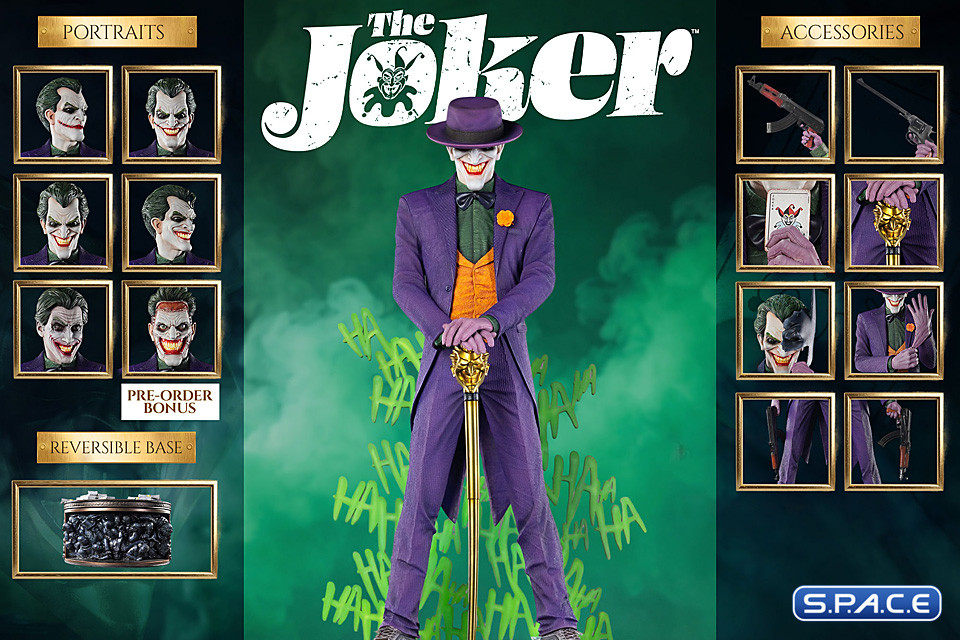 1/3 Scale Joker Prestige Series Statue - purple Version (DC Comics)