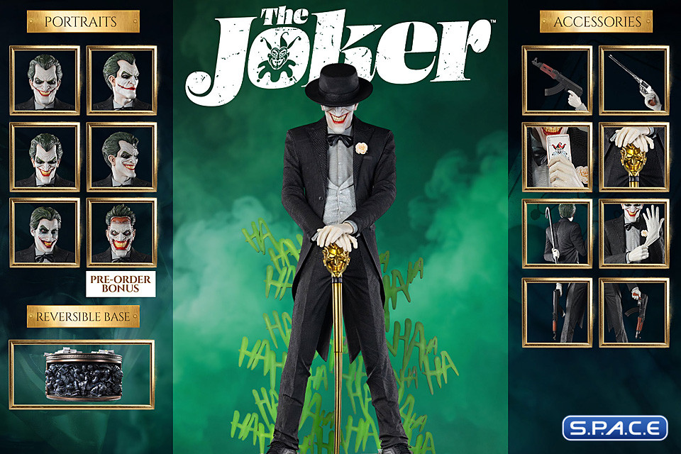 1/3 Scale Joker Prestige Series Statue - black Version (DC Comics)