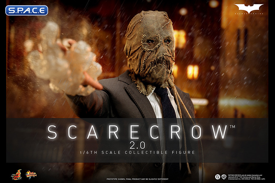 1/6 Scale Scarecrow 2.0 Movie Masterpiece MMS801 (Batman Begins)