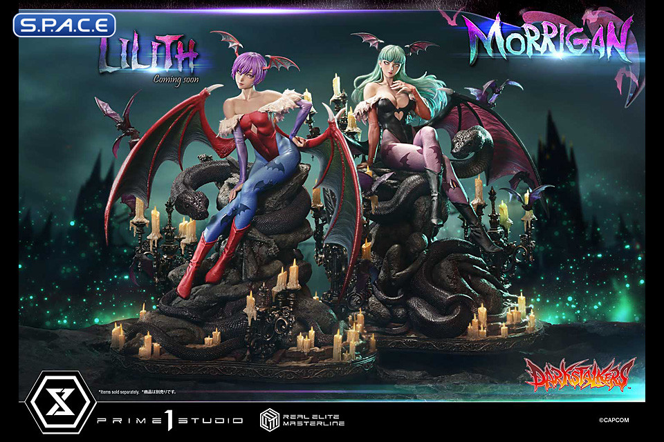 1/4 Scale Morrigan Real Elite Masterline Statue - Bonus Version (Darkstalkers)