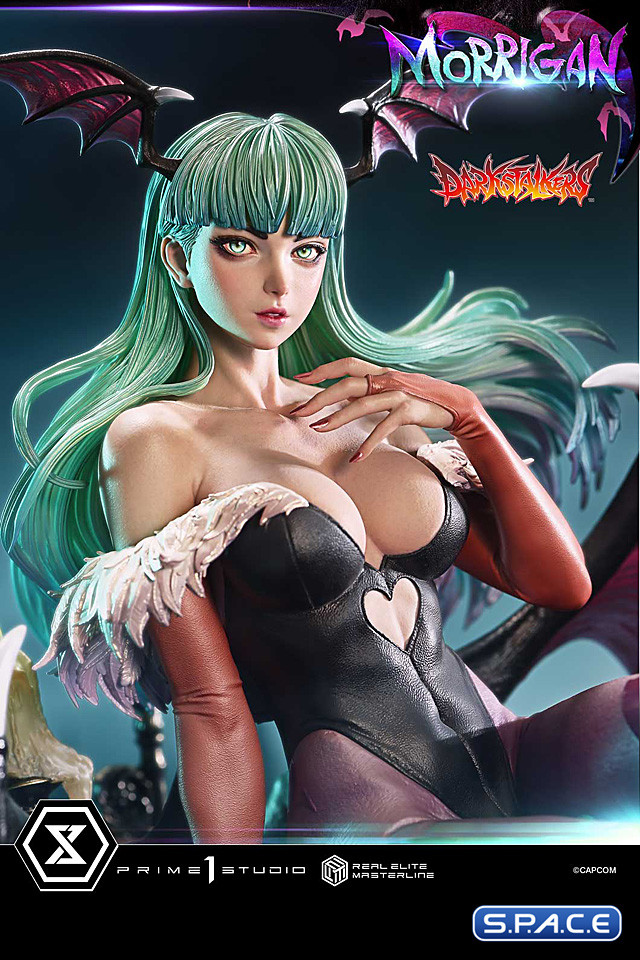 1/4 Scale Morrigan Real Elite Masterline Statue - Bonus Version (Darkstalkers)