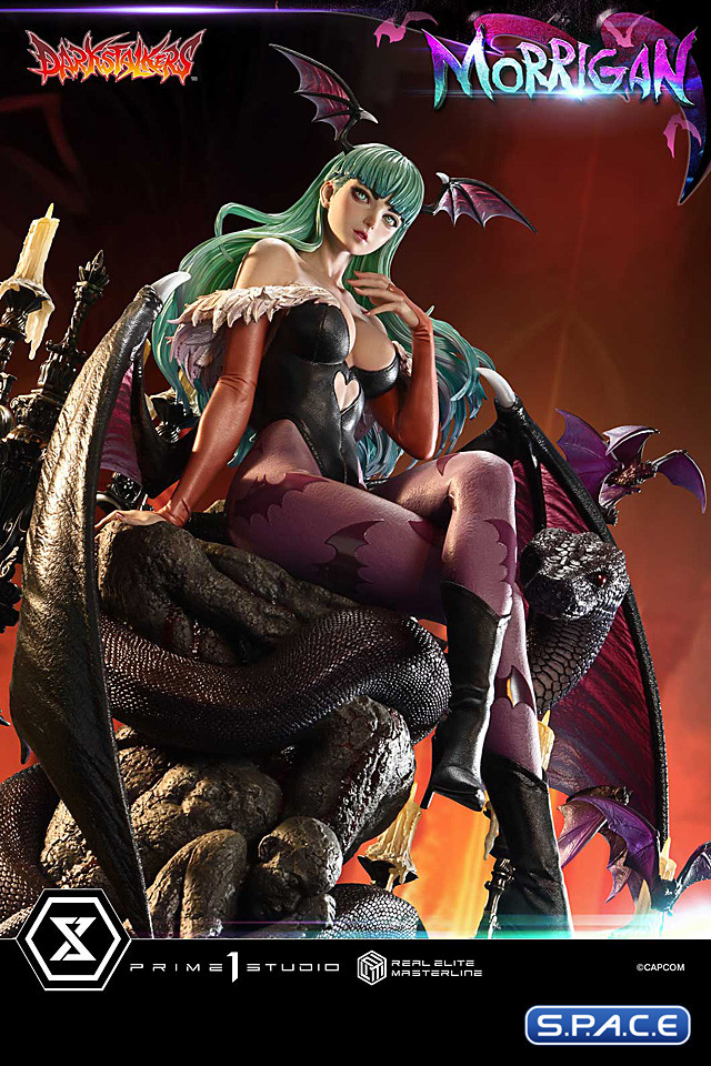 1/4 Scale Morrigan Real Elite Masterline Statue - Bonus Version (Darkstalkers)