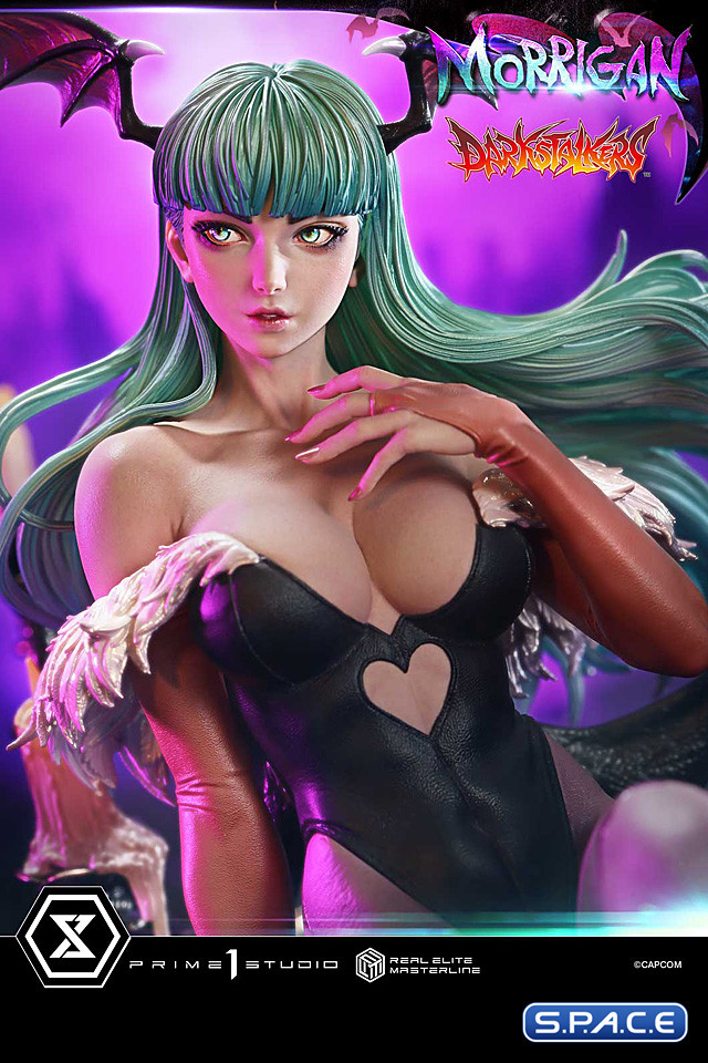 1/4 Scale Morrigan Real Elite Masterline Statue - Bonus Version (Darkstalkers)