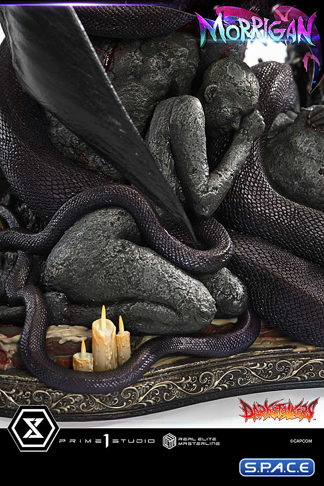 1/4 Scale Morrigan Real Elite Masterline Statue - Bonus Version (Darkstalkers)