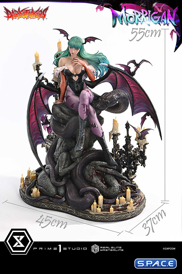 1/4 Scale Morrigan Real Elite Masterline Statue - Bonus Version (Darkstalkers)