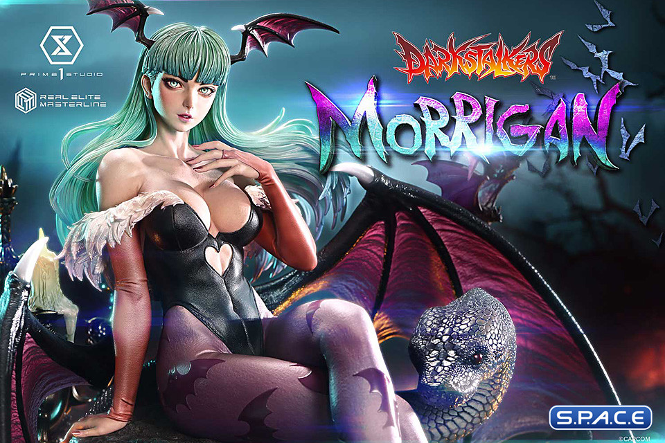 1/4 Scale Morrigan Real Elite Masterline Statue - Bonus Version (Darkstalkers)
