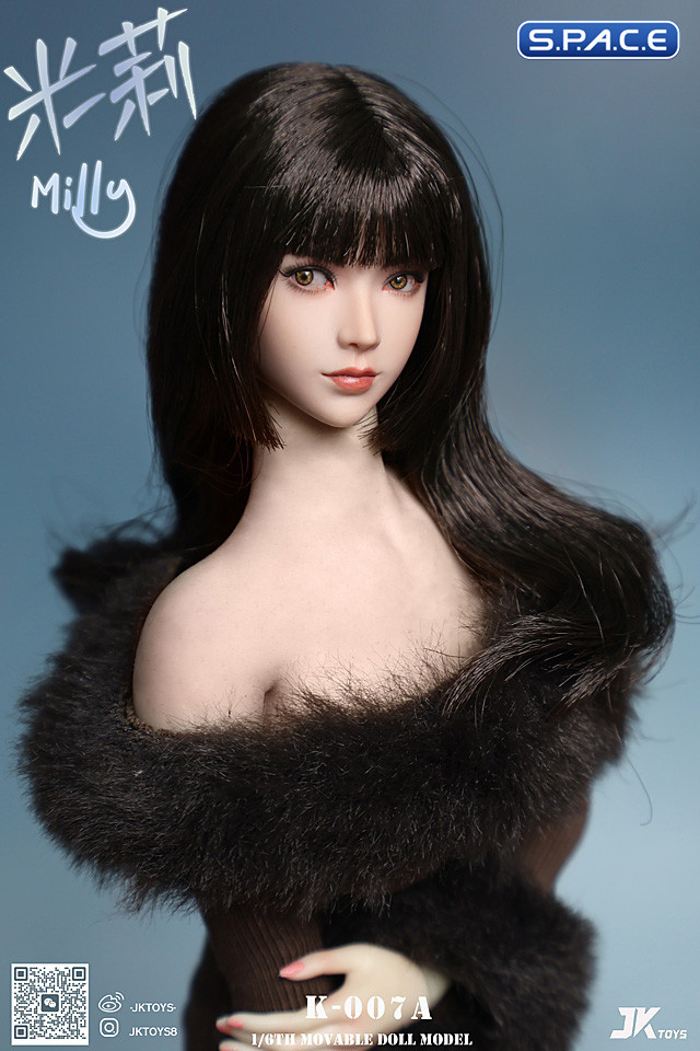 1/6 Scale Milly Head Sculpt Version A