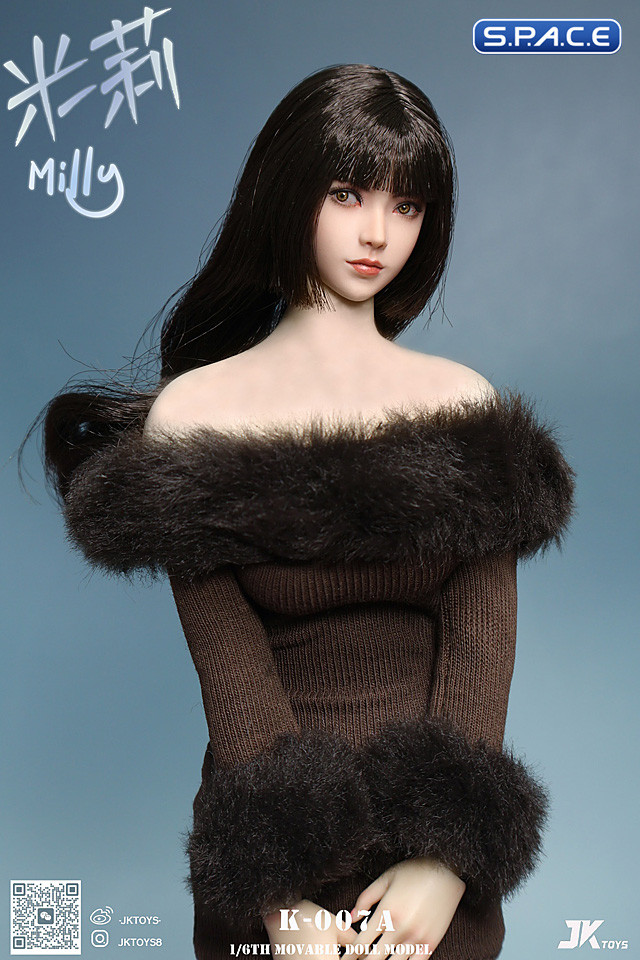 1/6 Scale Milly Head Sculpt Version A