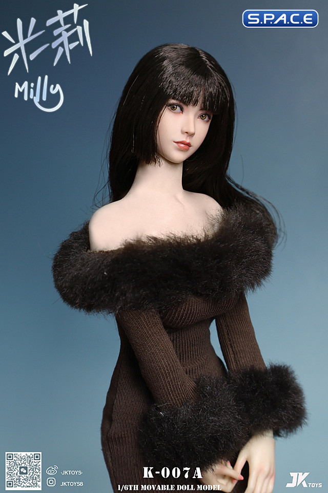 1/6 Scale Milly Head Sculpt Version A