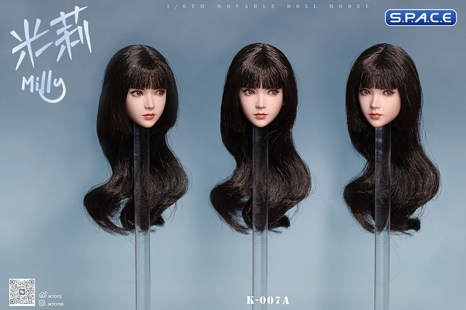 1/6 Scale Milly Head Sculpt Version A