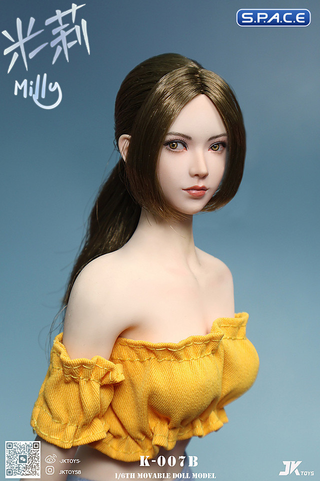 1/6 Scale Milly Head Sculpt Version B