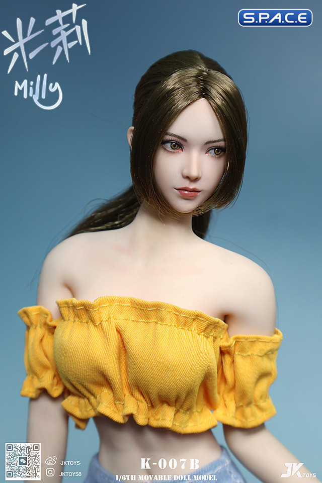 1/6 Scale Milly Head Sculpt Version B