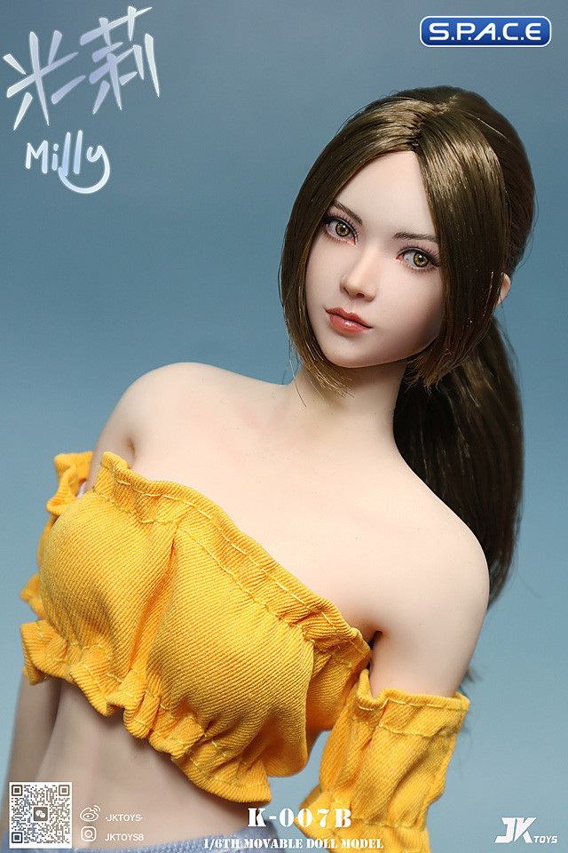 1/6 Scale Milly Head Sculpt Version B