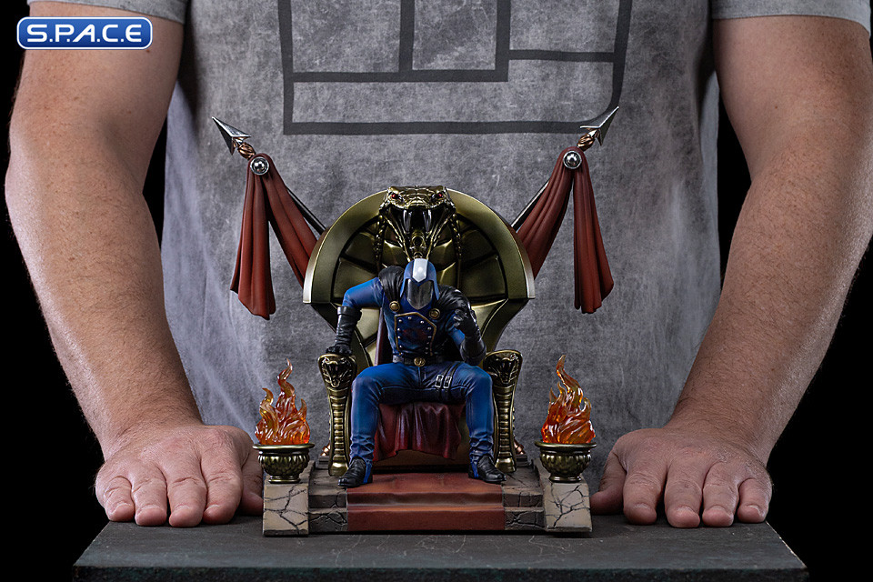 1/10 Scale Cobra Commander Deluxe Art Scale Statue (G.I. Joe)