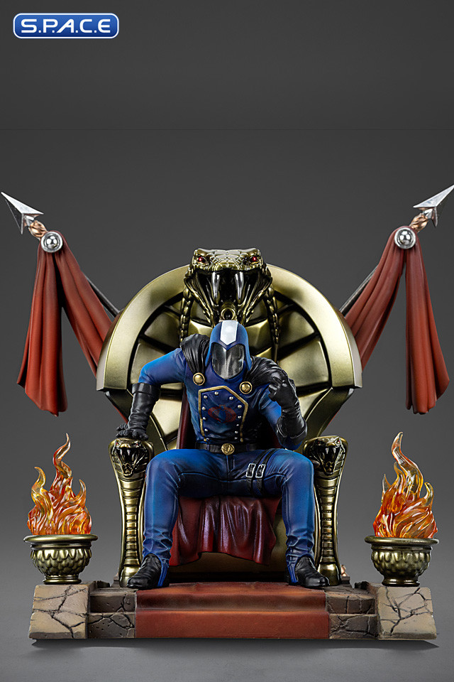 1/10 Scale Cobra Commander Deluxe Art Scale Statue (G.I. Joe)