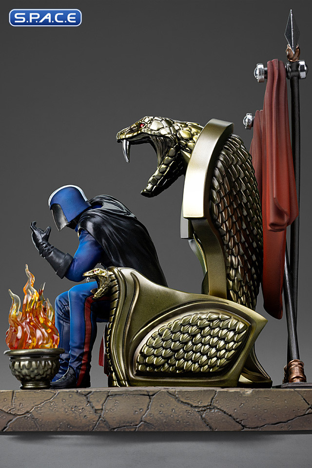 1/10 Scale Cobra Commander Deluxe Art Scale Statue (G.I. Joe)