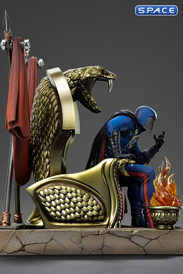 1/10 Scale Cobra Commander Deluxe Art Scale Statue (G.I. Joe)