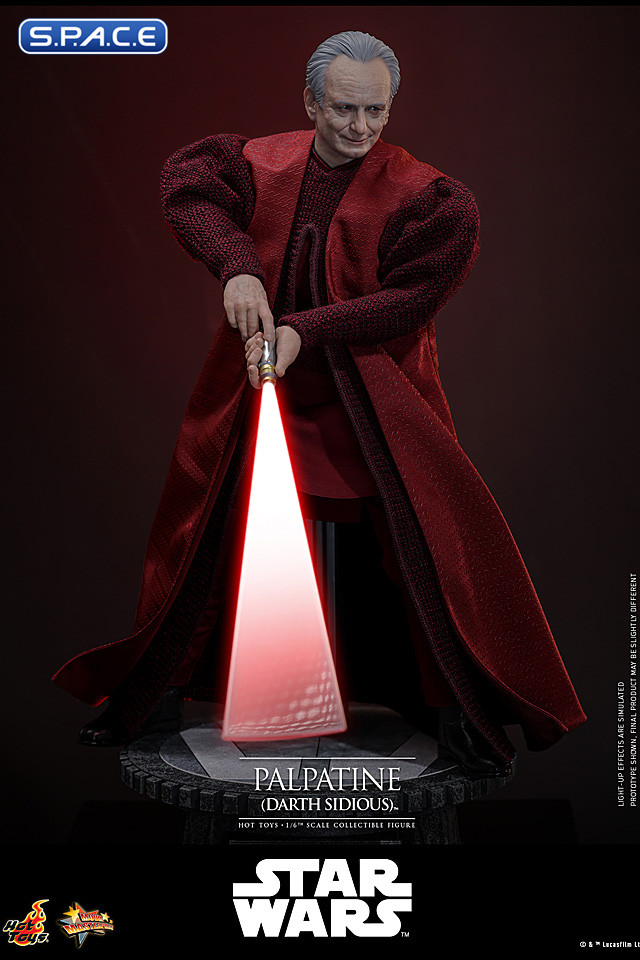 1/6 Scale Palpatine Darth Sidious Movie Masterpiece MMS805 (Star Wars)