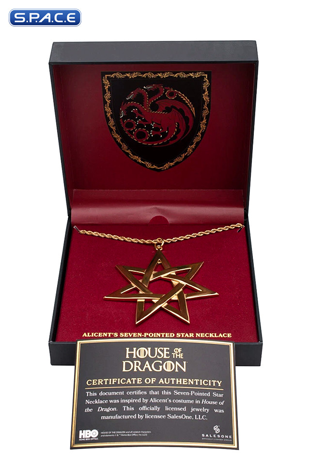 Alicents Seven-Pointed Star Necklace (House of the Dragon)