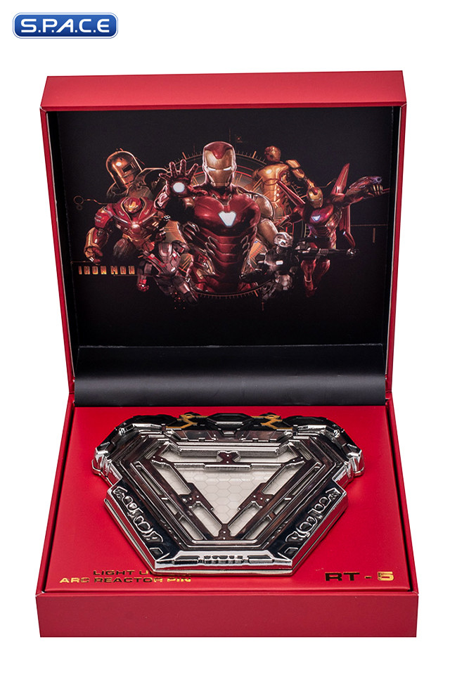 Iron Man RT-5 Arc Reactor Light-Up Pin (Avengers)