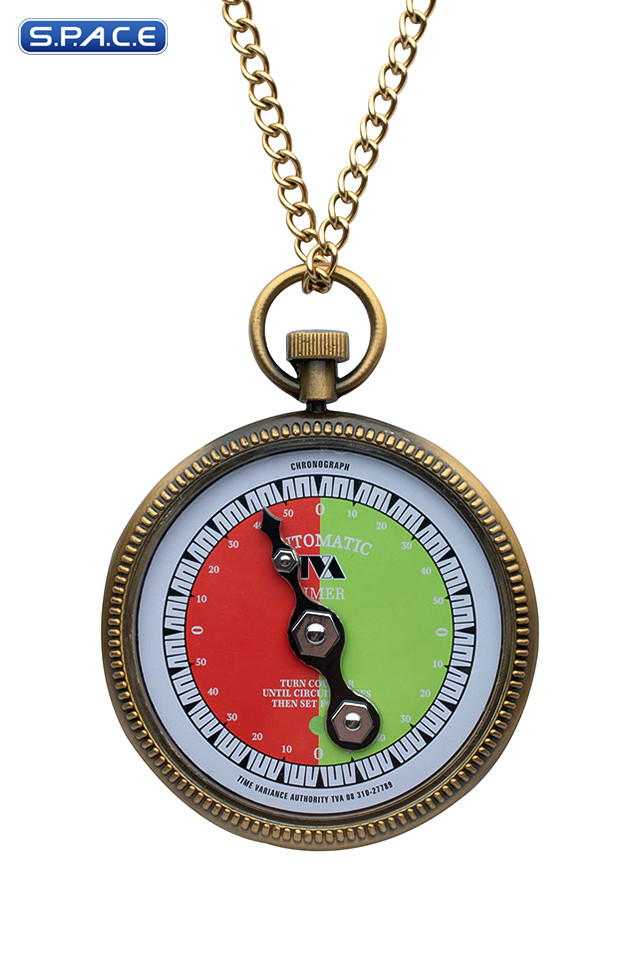 Time Variance Authority Stop Watch Necklace (Loki)