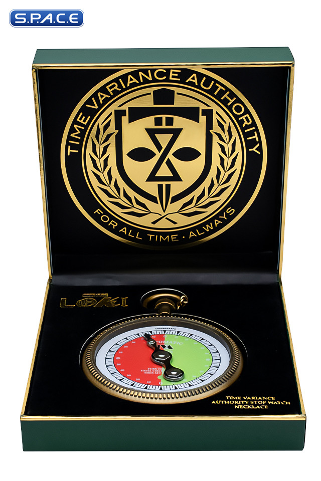 Time Variance Authority Stop Watch Necklace (Loki)