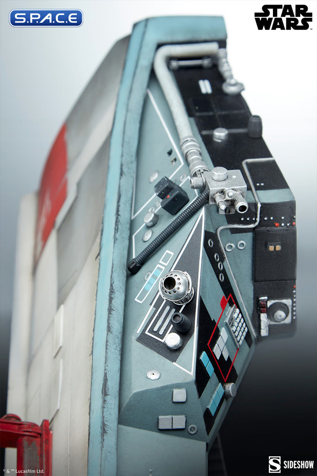 Luke Skywalker & X-Wing Red Five, Standing By Premium Format Figure (Star Wars)