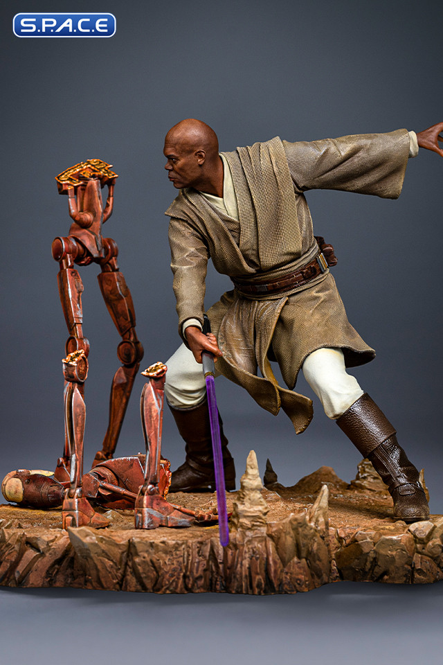 1/10 Scale Mace Windu Art Scale Statue (Star Wars)