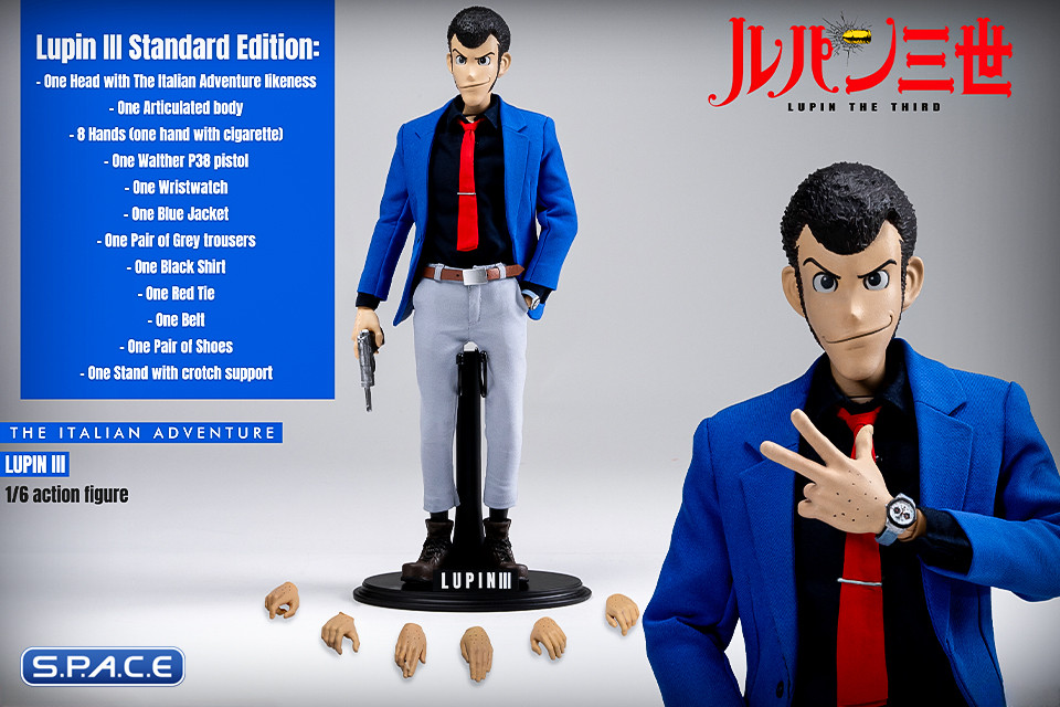 1/6 Scale Lupin III (Lupin the 3rd Part IV: The Italian Adventure)