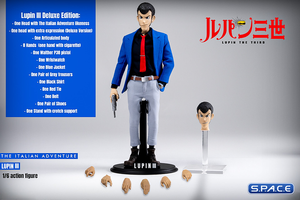 1/6 Scale Lupin III - Deluxe Version (Lupin the 3rd Part IV: The Italian Adventure)