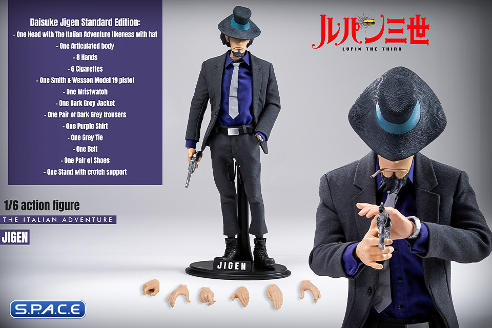 1/6 Scale Daisuke Jigen (Lupin the 3rd Part IV: The Italian Adventure)