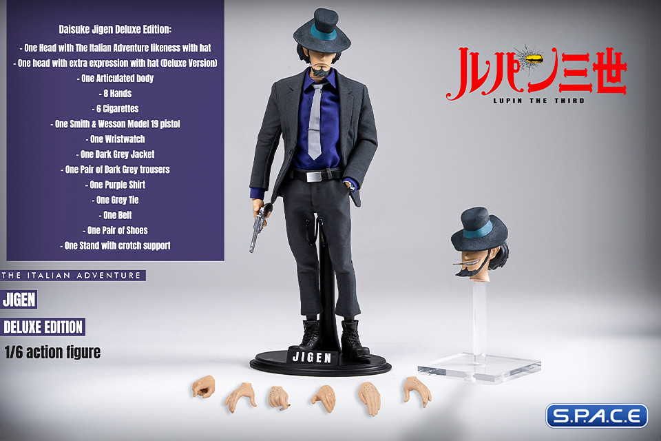 1/6 Scale Daisuke Jigen - Deluxe Version (Lupin the 3rd Part IV: The Italian Adventure)